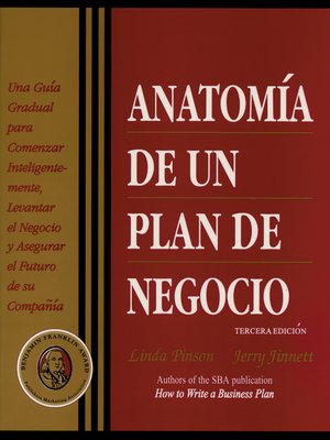 cover image of Anatomía de un Plan de Negocio